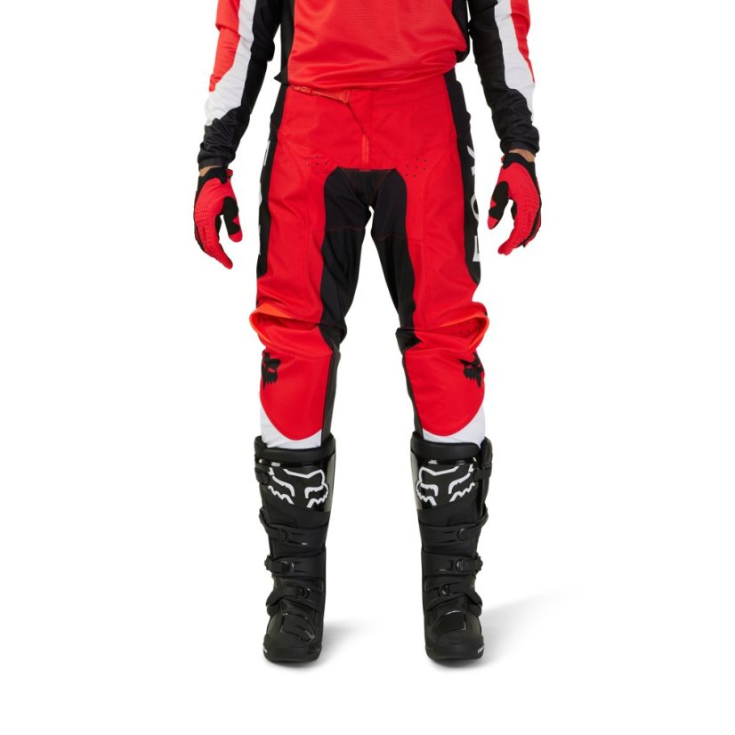 FOX 180 Nitro Pant - Extd Sizes, Fluo RED MX24 - Velikost bot: 32