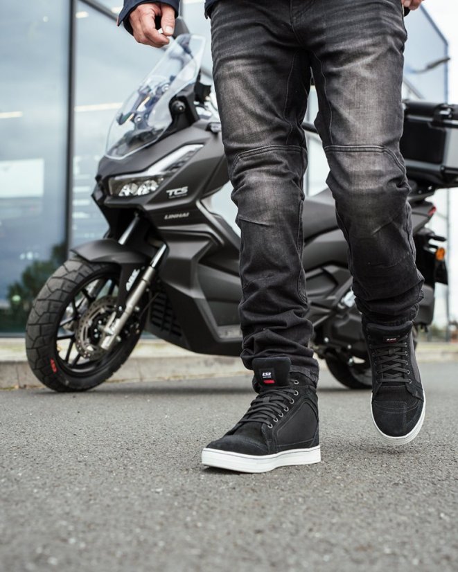 LS2 DORON MAN BOOTS BLACK - Velikost bot: 46