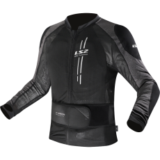LS2 X-ARMOR MAN JACKET BLACK SILVER