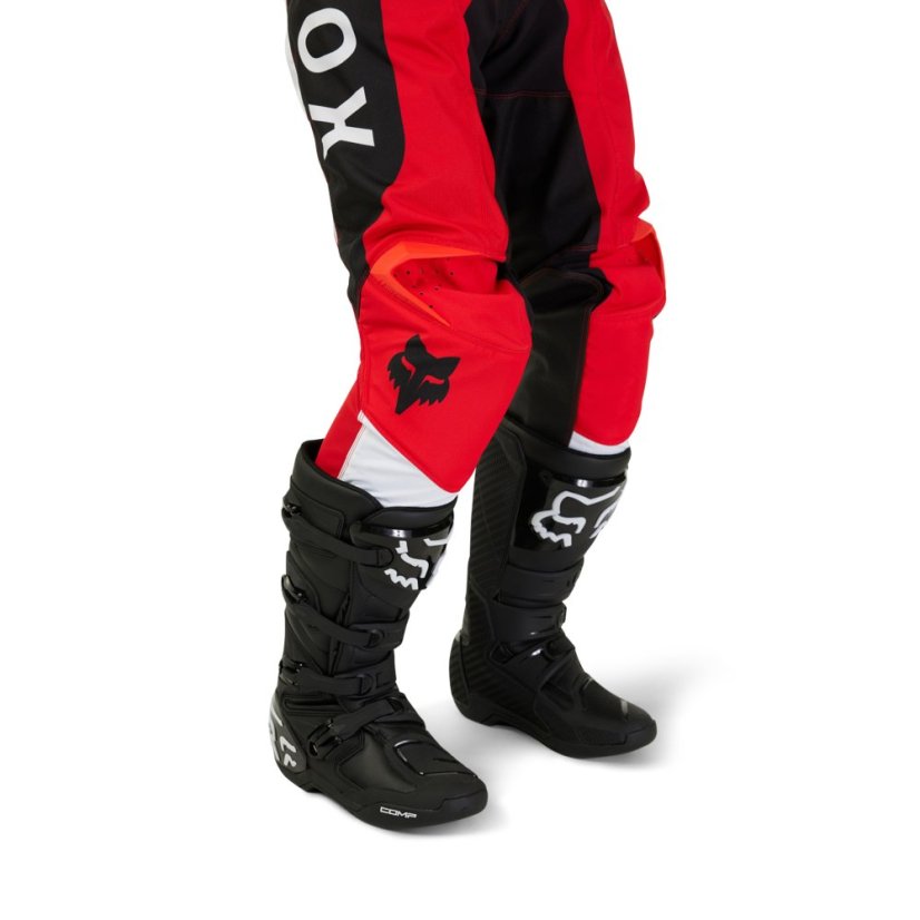 FOX 180 Nitro Pant - Extd Sizes, Fluo RED MX24 - Velikost bot: 32
