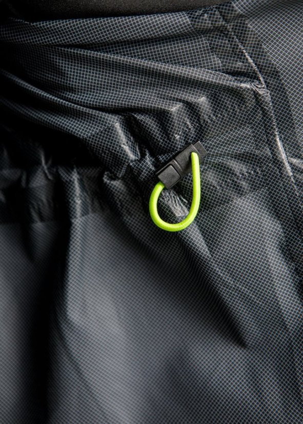 LS2 X-RAIN JACKET BLACK H-V YELLOW