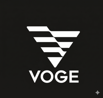 VOGE - barva - modrá/bílá