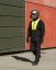 LS2 X-RAIN JACKET BLACK H-V YELLOW