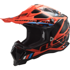 LS2 MX700 SUBVERTER STOMP FLUO ORANGE BLACK-06